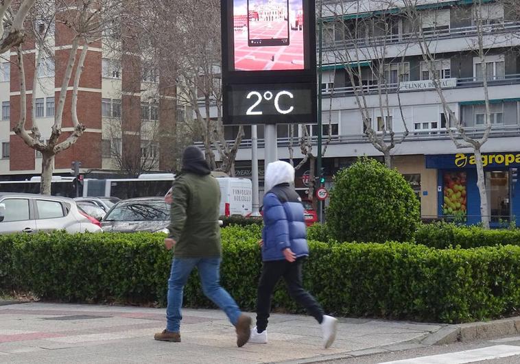 Valladolid despide con frío el tercer invierno más cálido de la historia